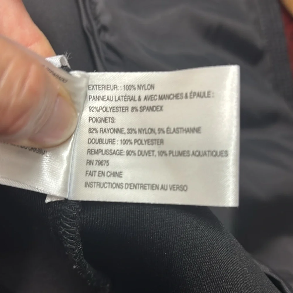 Michael Kors chevron quilted packable puffer  jacket size small